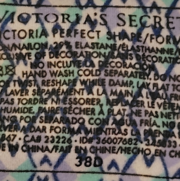 Victorias secret body by Victoria perfect shape floral bra - Picture 10 of 10